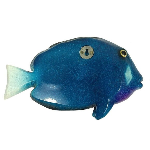Eangee Handcrafted Blue Tang Fish Wall Art - Picture 4 of 4